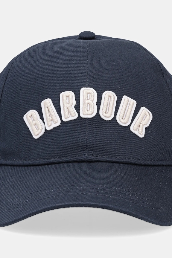 Barbour καπέλο μπέιζμπολ ανδρικό βαμβακερό Campbell MHA0840 σκούρο μπλε SS26
