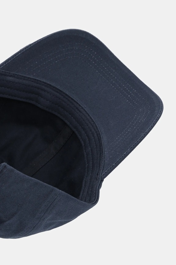 Barbour καπέλο μπέιζμπολ ανδρικό βαμβακερό Campbell σκούρο μπλε MHA0840