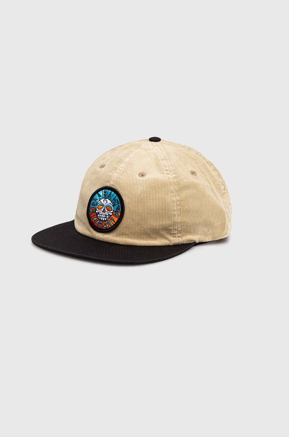 Billabong czapka z daszkiem aplikacja beżowy ABYHA00452