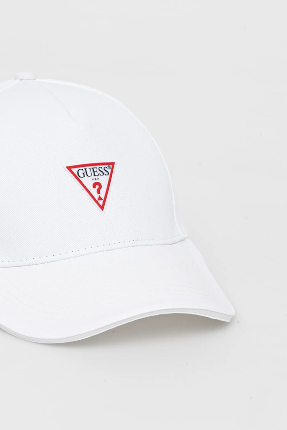 Guess czapka z daszkiem bawełniana M3YZ22.WBN60 biały SS25
