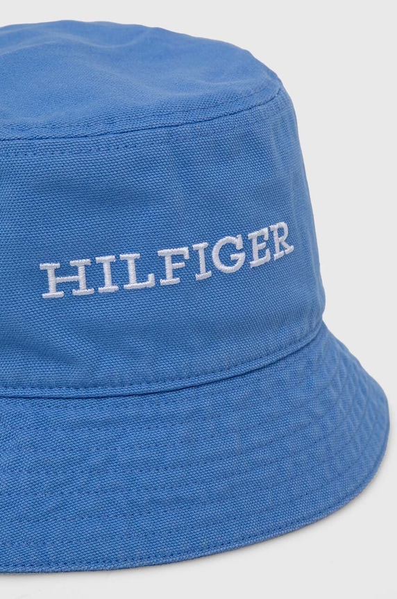 Tommy Hilfiger pamut sapka AM0AM12302 kék SS24