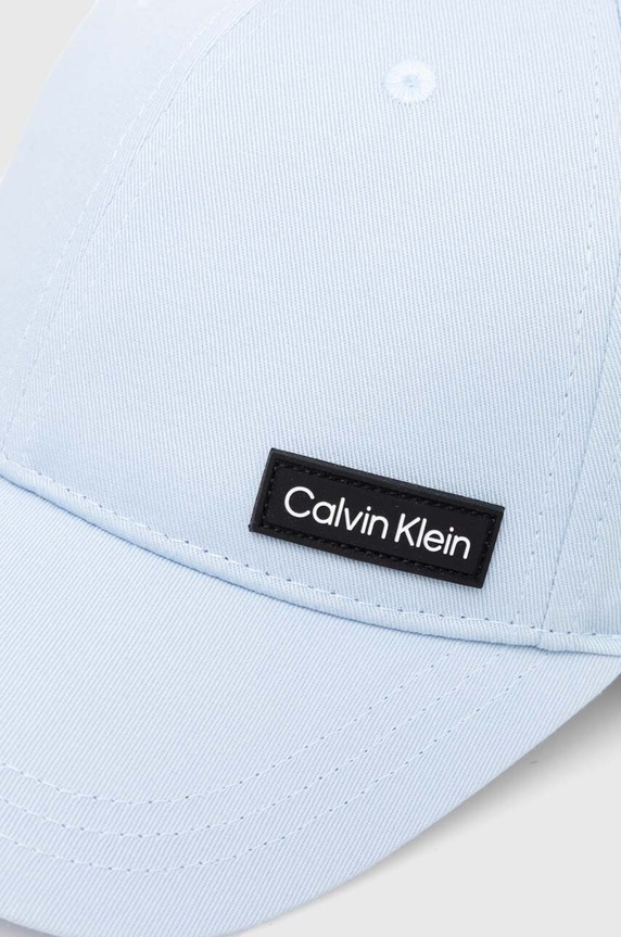 Doplňky Bavlněná baseballová čepice Calvin Klein K50K510487 modrá