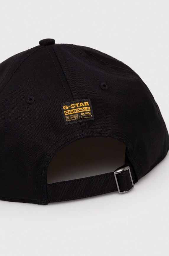 Akcesoria G-Star czapka z daszkiem D24316.C105 czarny