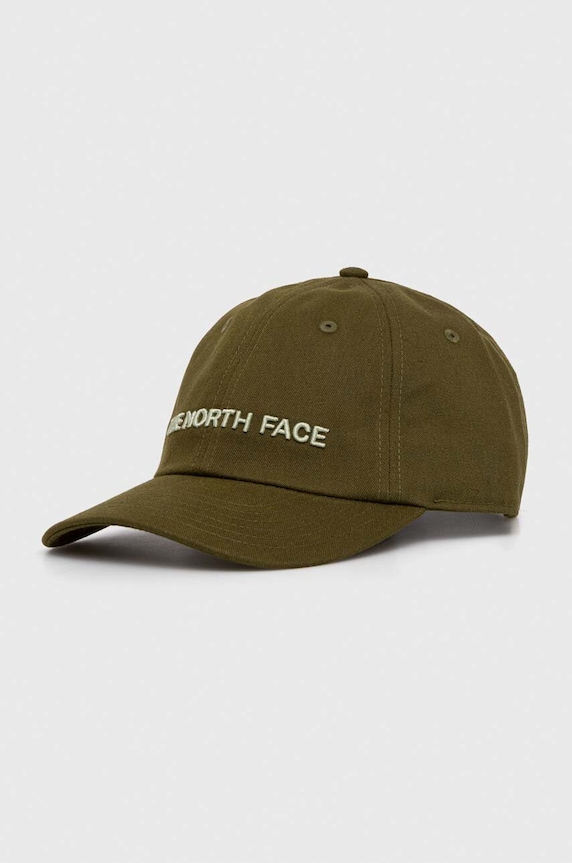 The North Face czapka z daszkiem aplikacja zielony NF0A7WHP1IM1