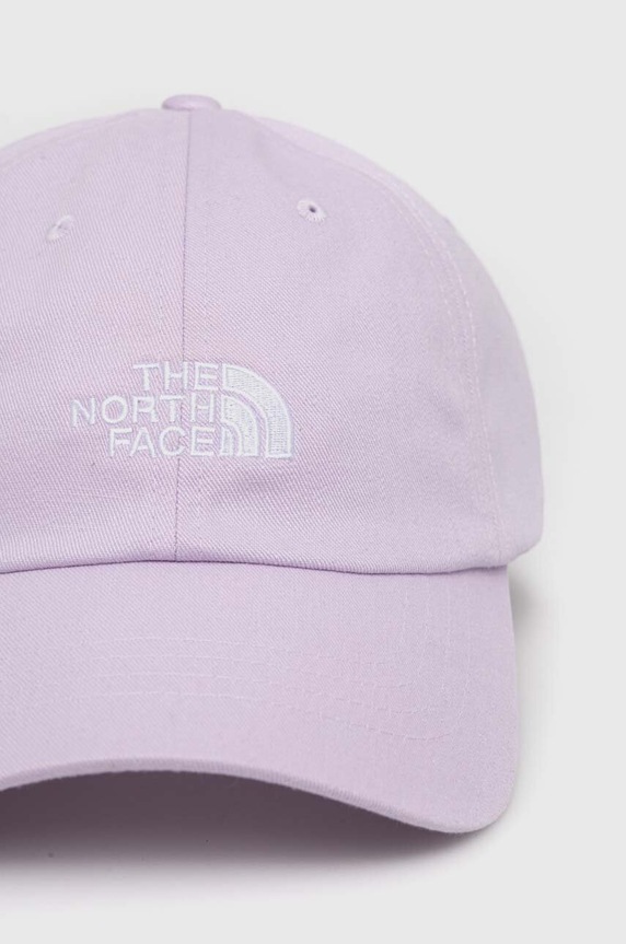 The North Face czapka z daszkiem NF0A7WHOPMI1 fioletowy SS24