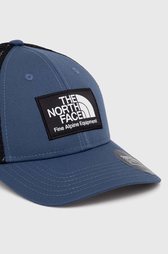 The North Face czapka z daszkiem Mudder Trucker NF0A5FXAHDC1 niebieski SS26