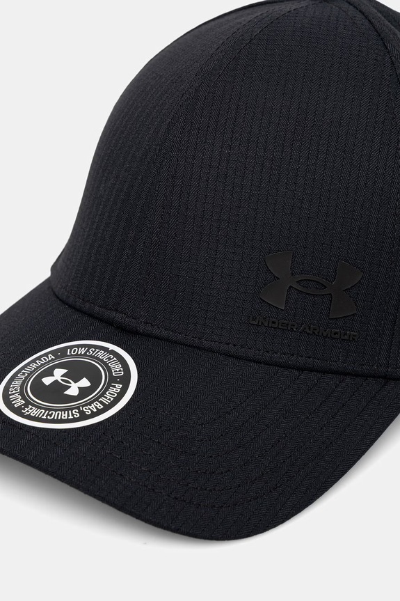Under Armour καπέλο με γείσο ανδρικό 1383440 μαύρο SS26