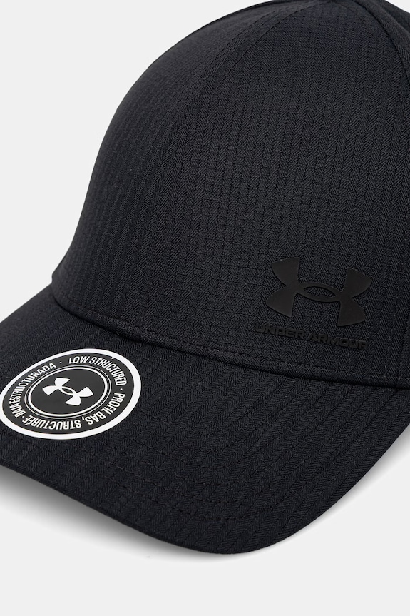 Under Armour καπέλο με γείσο ανδρικό 1383440 μαύρο SS26