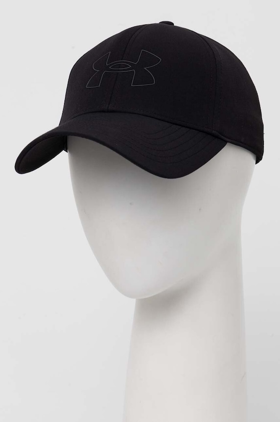 Under Armour czapka z daszkiem Storm Driver aplikacja czarny 1369807