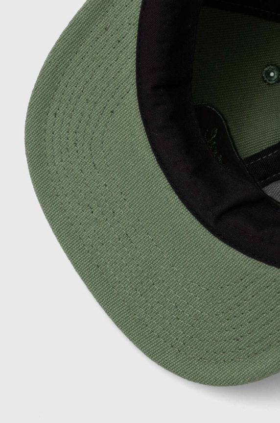Universal Works czapka z daszkiem bawełniana Baseball Hat zielony 30811.BIRCH