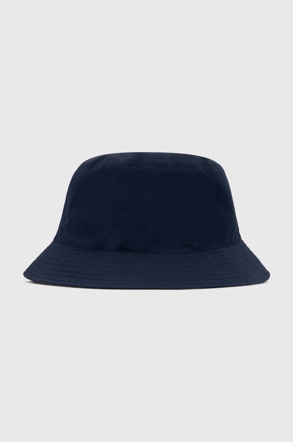 Obojstranný klobúk Barbour Hutton Reversible Bucket Hat vzorovaný tmavomodrá MHA0839