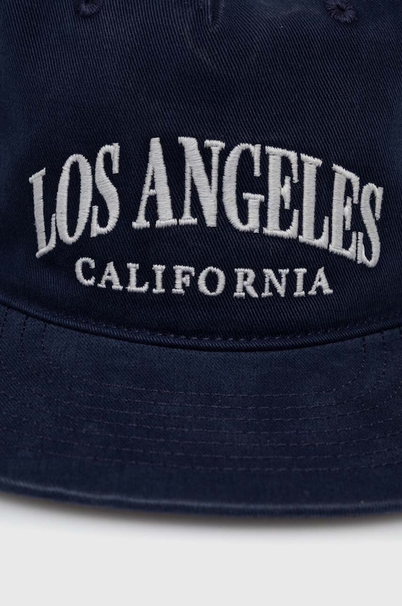 Abercrombie & Fitch șapcă de baseball din bumbac KI112.4142.200 bleumarin SS24