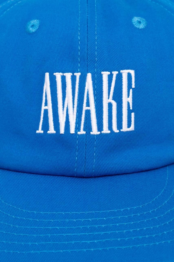 Bavlněná baseballová čepice Awake NY Logo Hat SP24.HT004 modrá SS24