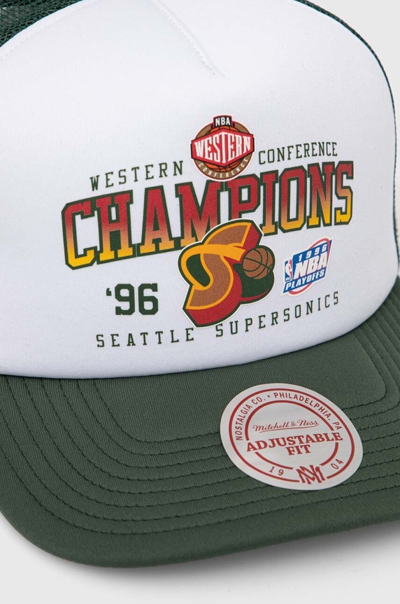 Kšiltovka Mitchell&Ness Seattle Supersonics HHSS7498.SSUYYPPPWHIT bílá SS24