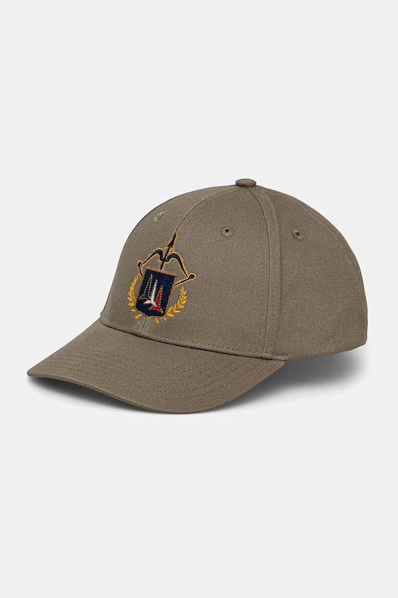 Aeronautica Militare pamut baseball sapka aplikációval zöld HA1166CT3299