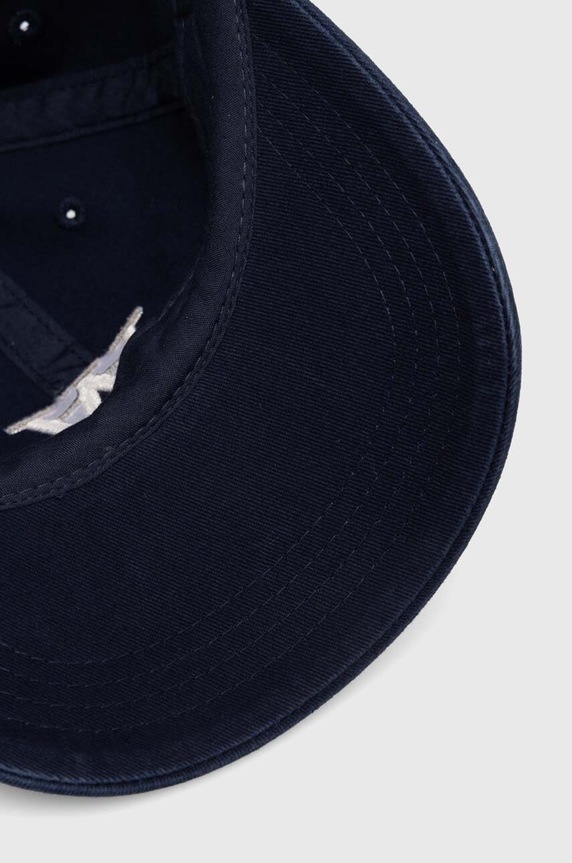 Kiegészítők Wood Wood pamut baseball sapka Eli Embroidery 10000805.7083 sötétkék