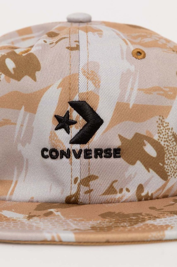 Шапка с козирка Converse 10026024.A01 бежов SS24
