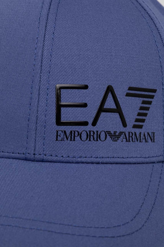 Bavlnená šiltovka EA7 Emporio Armani CC010.247088.70336 modrá SS24