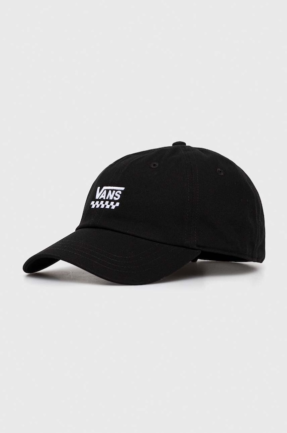 Vans pamut baseball sapka aplikációval fekete VN000HEABLK1