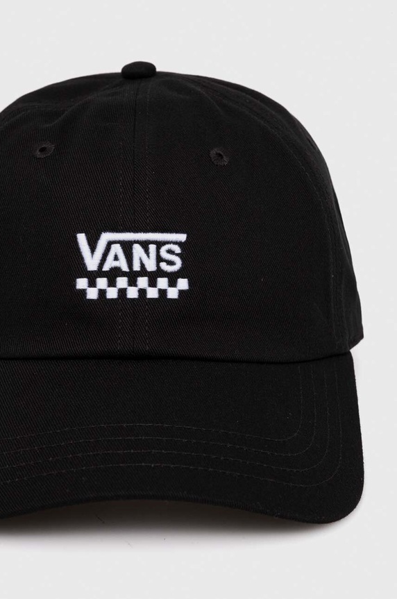 Vans pamut baseball sapka VN000HEABLK1 fekete SS24