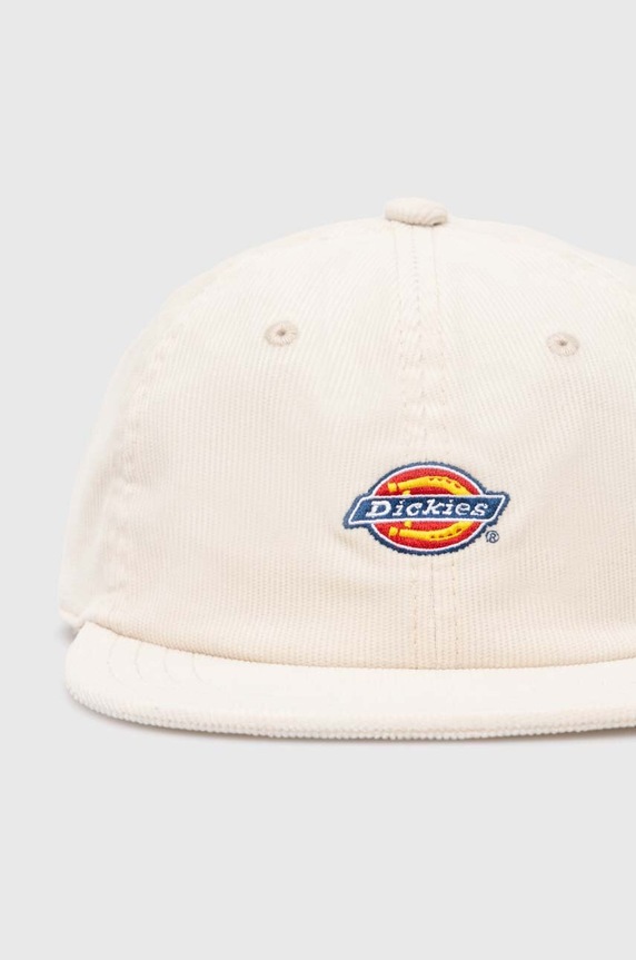 Джинсова шапка с козирка Dickies CHASE CITY CAP DK0A4YPJ бежов SS24