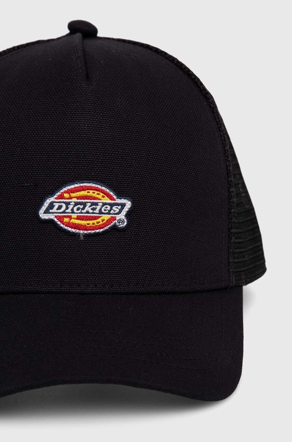 Dickies czapka z daszkiem HANSTON TRUCKER DK0A4YV3 czarny SS24