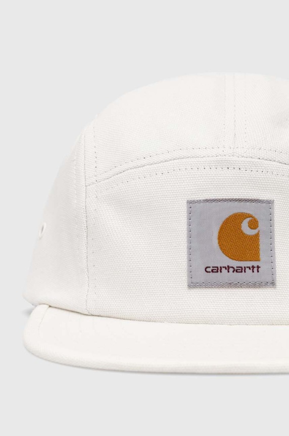 Bavlněná baseballová čepice Carhartt WIP Backley Cap I016607.D6XX béžová SS24