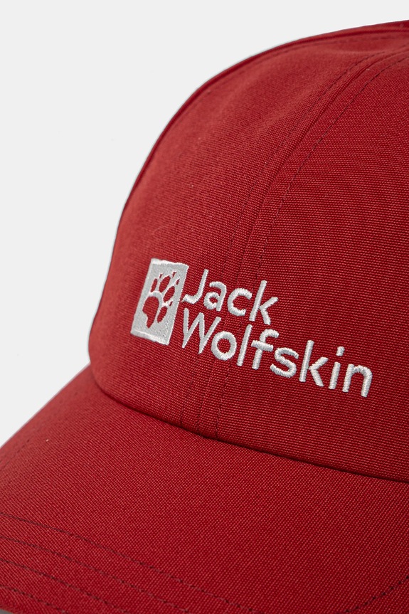 Jack Wolfskin czapka z daszkiem Baseball 1900675 czerwony SS25
