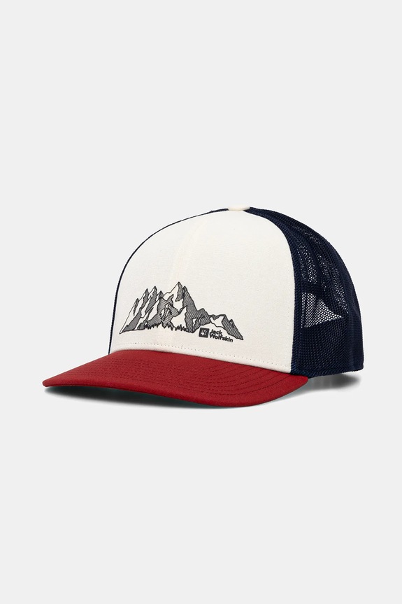 Jack Wolfskin čiapka so šiltom Planet friendly béžová 1911242