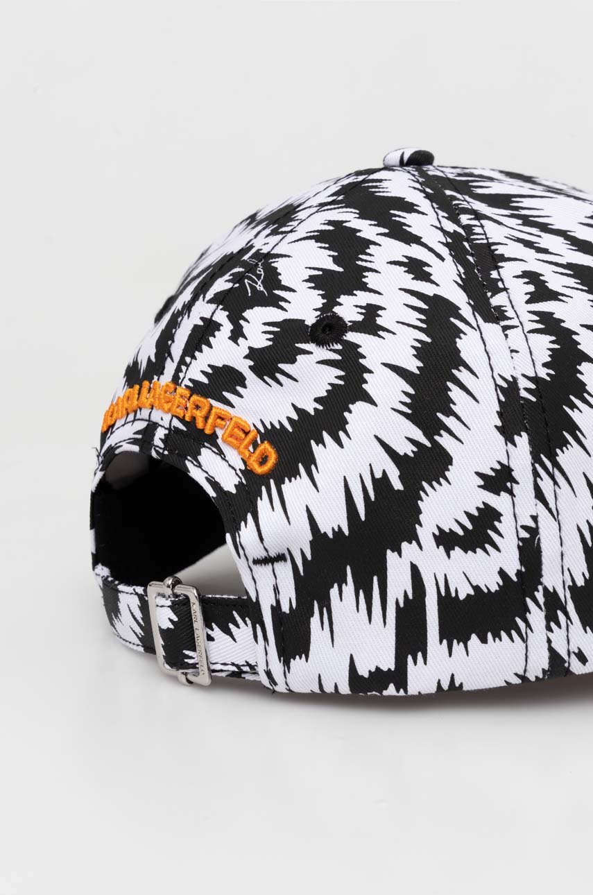 Аксесуари Бавовняна бейсболка Karl Lagerfeld 241W3401 барвистий