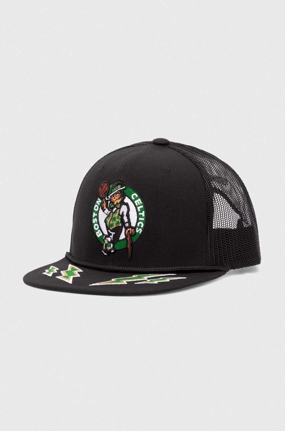 Mitchell&Ness czapka z daszkiem NBA BOSTON CELTICS aplikacja czarny HHSS7016.BCEYYPPPBLCK