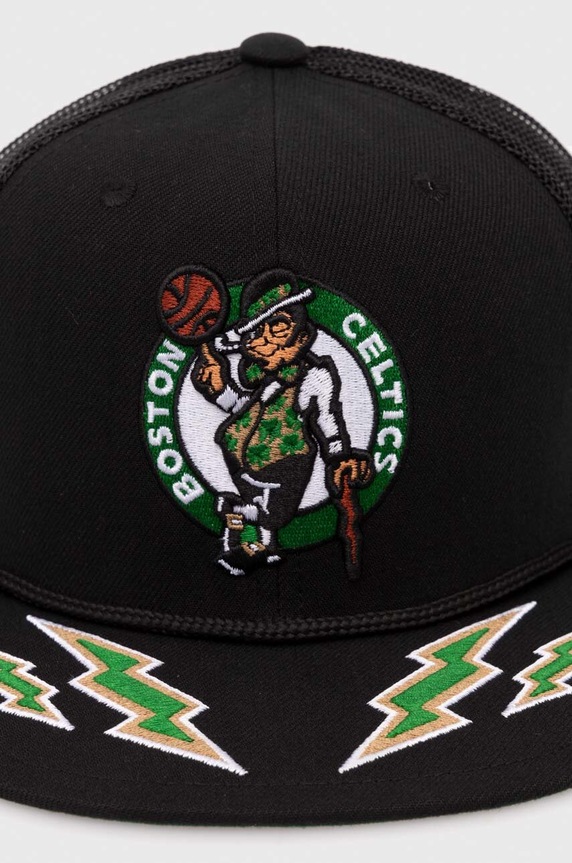Mitchell&Ness czapka z daszkiem NBA BOSTON CELTICS HHSS7016.BCEYYPPPBLCK czarny SS24