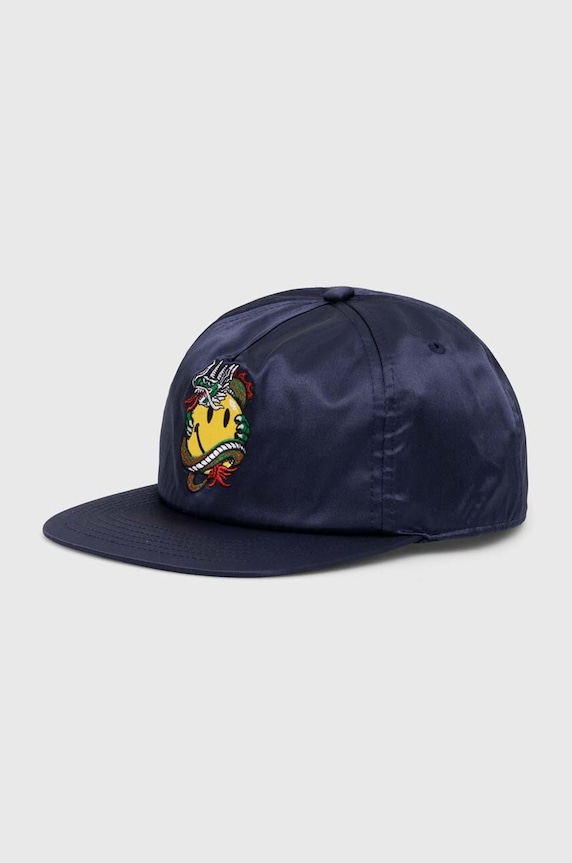 Καπέλο Market Smiley Souvenir 5 Panel απλικέ σκούρο μπλε 390000430
