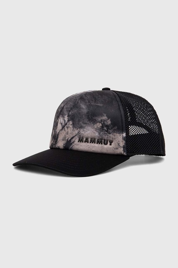 Καπέλο Mammut Crag Cap Sender στάμπα μαύρο 1191.01243