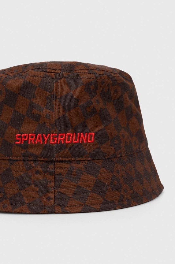 Doplňky Bavlněná čepice Sprayground SP14998BRW hnědá