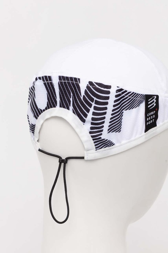 Аксесоари Шапка с козирка Compressport Pro Racing Cap CU00003B бял
