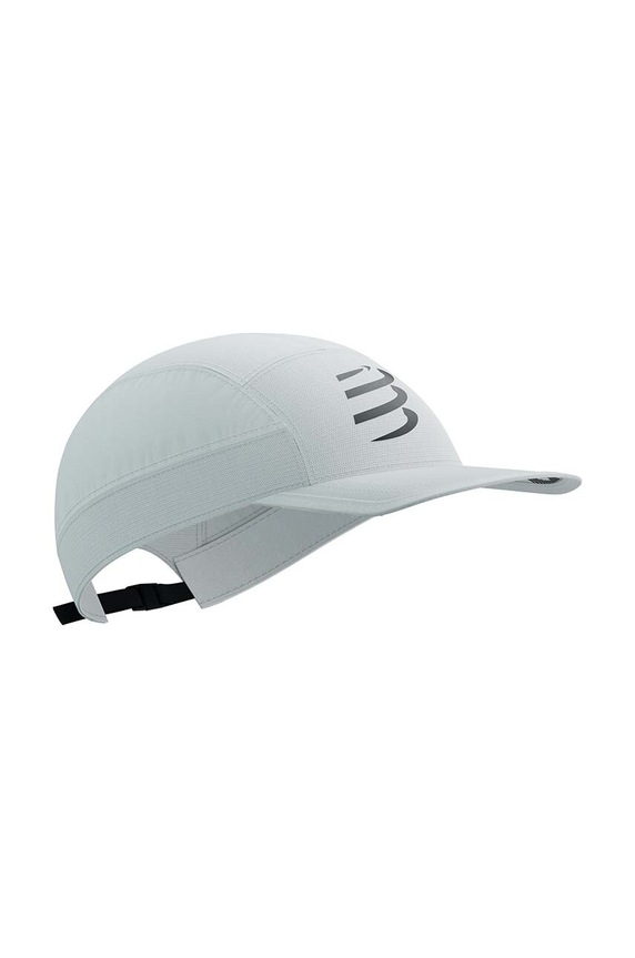 Аксесоари Шапка с козирка Compressport 5 Panel Light Cap CU00097B бял