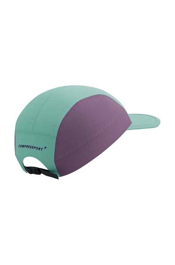 Аксесоари Шапка с козирка Compressport 5 Panel Light Cap CU00097B тюркоазен