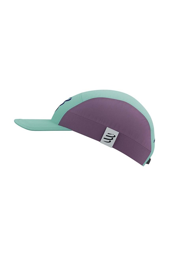 Шапка с козирка Compressport 5 Panel Light Cap CU00097B тюркоазен