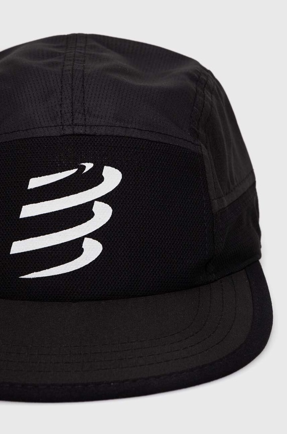Kšiltovka Compressport 5 Panel Light Cap CU00097B černá AW24