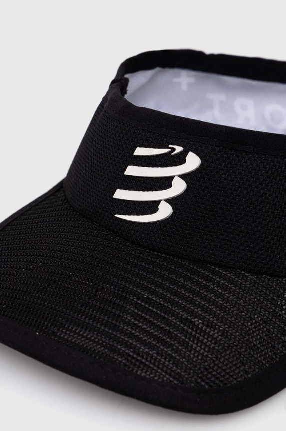 Compressport daszek Spiderweb Ultralight Visor XHWU3879 czarny SS24