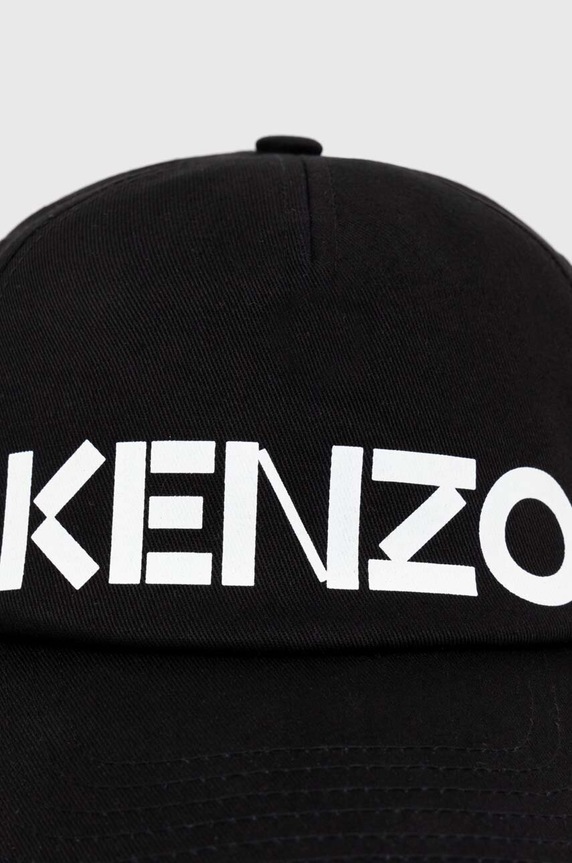Kenzo cotton baseball cap FE58AC101F31.99 black SS24
