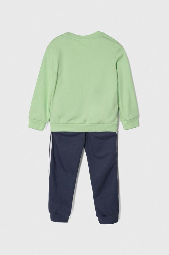 Detská tepláková súprava adidas IS2506 zelená SS24