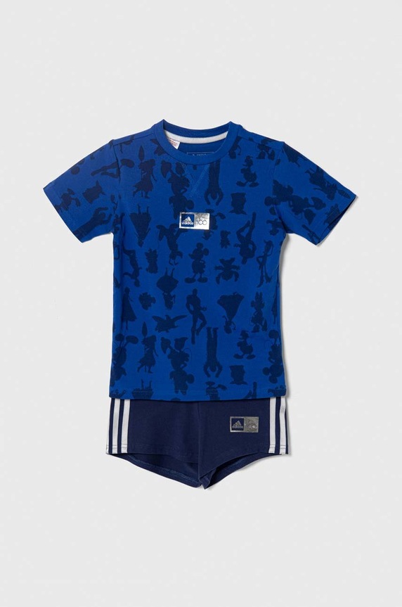 Dětská souprava adidas x Disney potisk námořnická modř IT8783