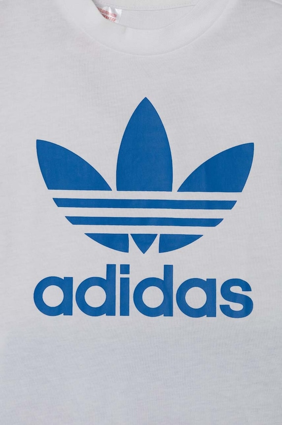 Detská bavlnená súprava adidas Originals modrá IR6868
