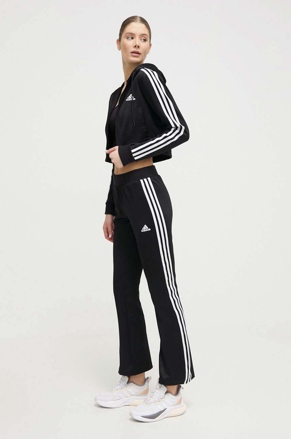 Trenirka adidas pletivo crna IN1836