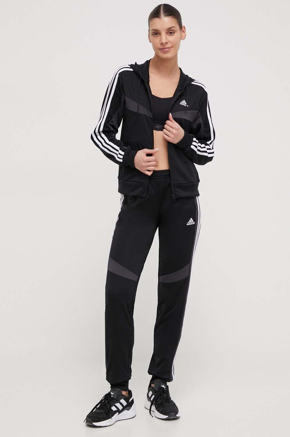 adidas dres dzianina czarny IN1838