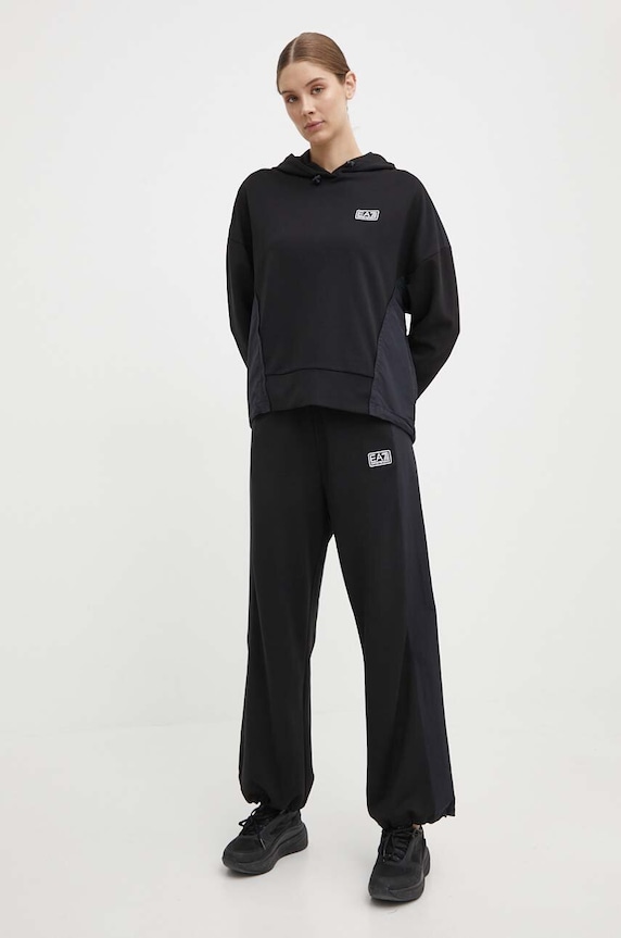 Φόρμα EA7 Emporio Armani ύφασμα μαύρο 3DTV58.TJKWZ.1200