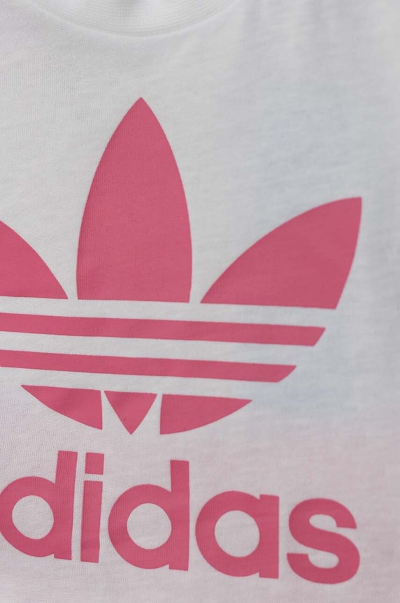 Dziewczynka adidas Originals komplet bawełniany dziecięcy IR6865 różowy