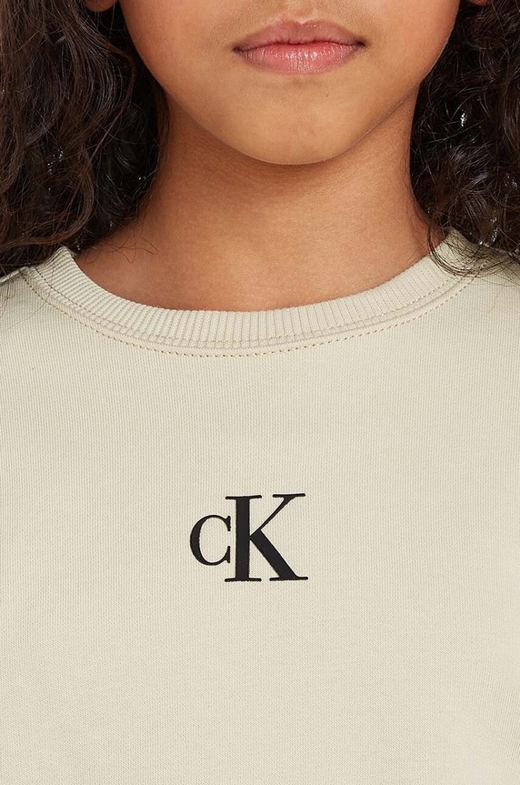 Calvin Klein Jeans compleu copii IG0IG02421.104.116.PPYH bej